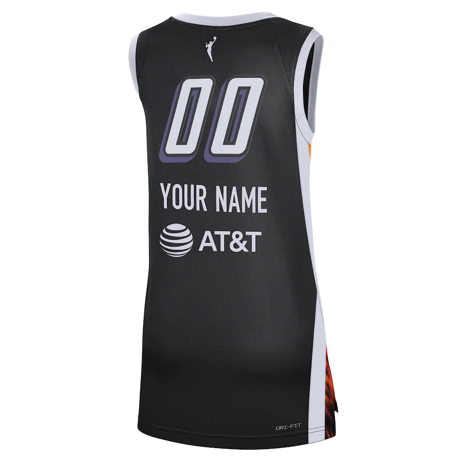 Unisex Phoenix Mercury Nike Black 2021 Victory Custom Jersey - Rebel Edition