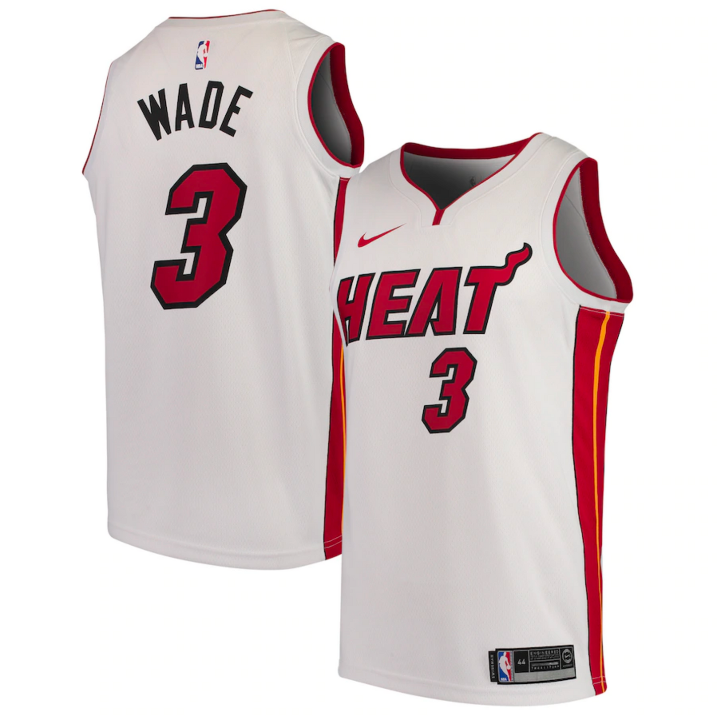 Men's Miami Heat Dwyane Wade Nike Black Replica Swingman Jersey - Association Edition