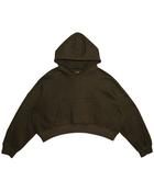 CROPPED PULLOVER HOODIE