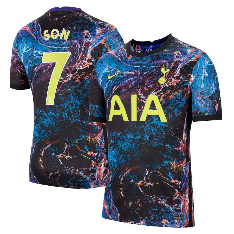HeungMin Son #7 Tottenham Hotspur Third Shirt 2021/22