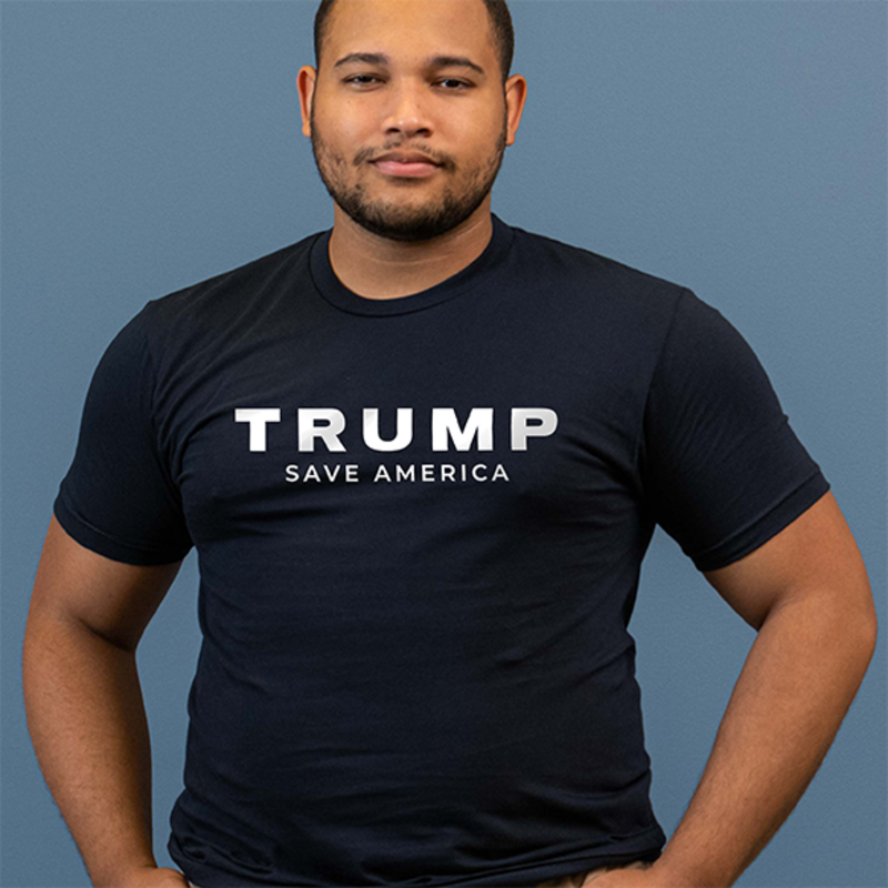 Trump Save America Tee - Navy
