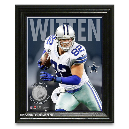 Dallas Cowboys Jason Witten 3D Elite Series Photo Mint Frame