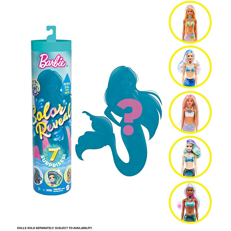 Barbie® Color Reveal™ Doll with 7 Surprises
