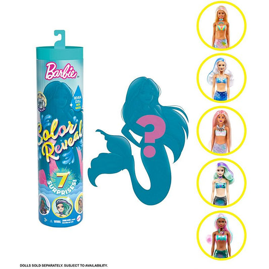 Barbie® Color Reveal™ Doll with 7 Surprises