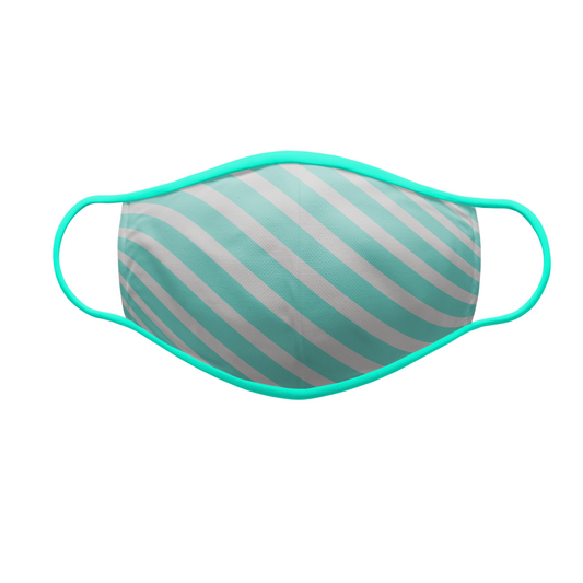 Blue Striped Mask
