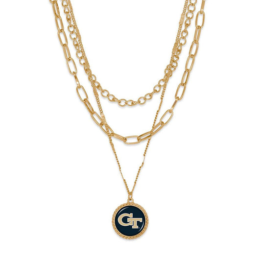 Georgia Tech Yellow Jackets Primary Sydney Necklace