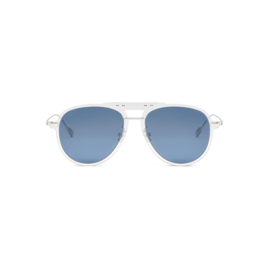 Pilot Crystal Navy Polarized Sunglasses