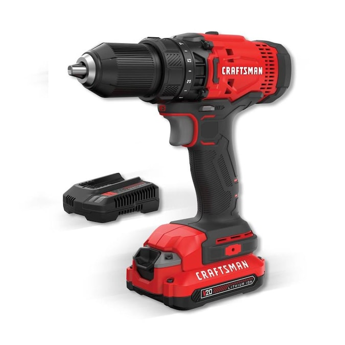 CRAFTSMAN V20 20-Volt Max 1/2-in Cordless Drill