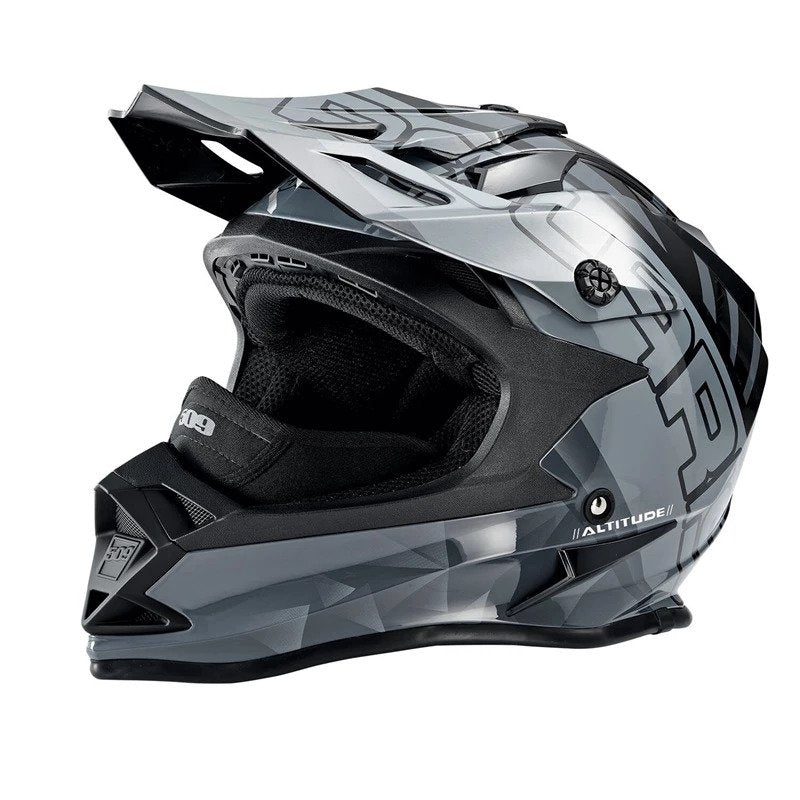 Polaris 509® Altitude Adult Moto Helmet with Camera Mount