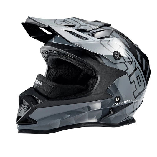 Polaris 509® Altitude Adult Moto Helmet with Camera Mount