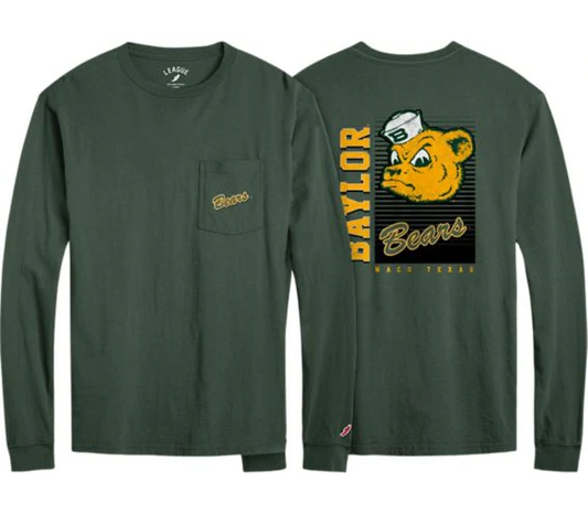 BAYLOR UNIVERSITY BEARS LONG SLEEVE T-SHIRT