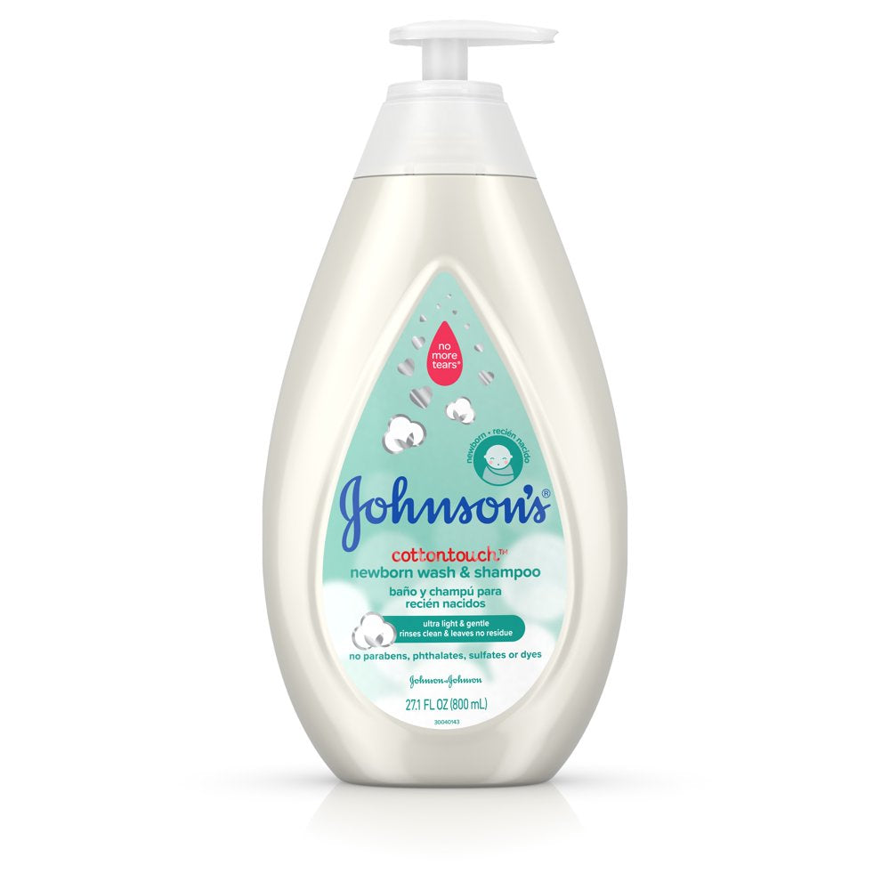 Johnson's CottonTouch Newborn Baby Wash & Shampoo
