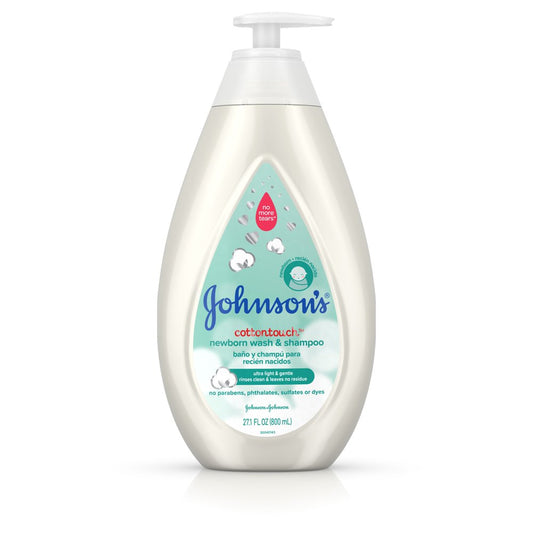 Johnson's CottonTouch Newborn Baby Wash & Shampoo