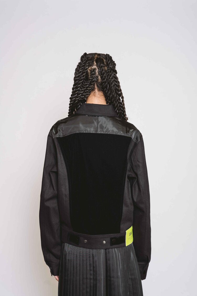 Zora Trucker Jacket - Black