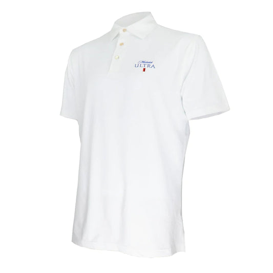 MICHALOB ULTRA PETER MILLAR SOLID STRETCH JERSEY POLO