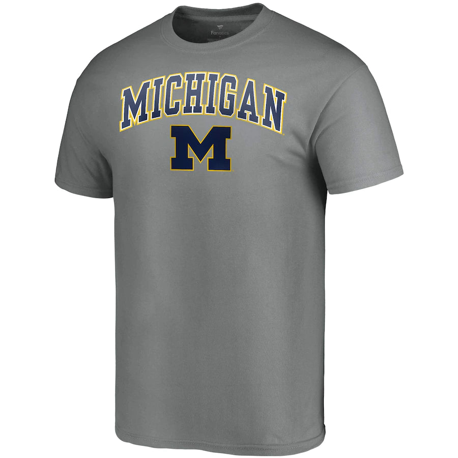 Men's Fanatics Branded Navy Michigan Wolverines Campus T-Shirt
