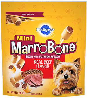 PEDIGREE® MARROBONE™ Real Beef Flavor Toy/Small Snacks for Dogs