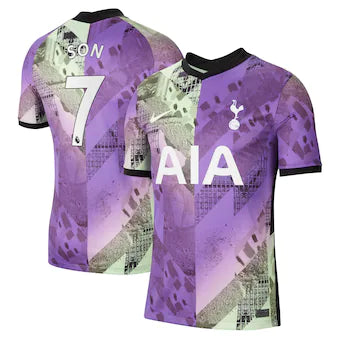 HeungMin Son #7 Tottenham Hotspur Third Shirt 2021/22