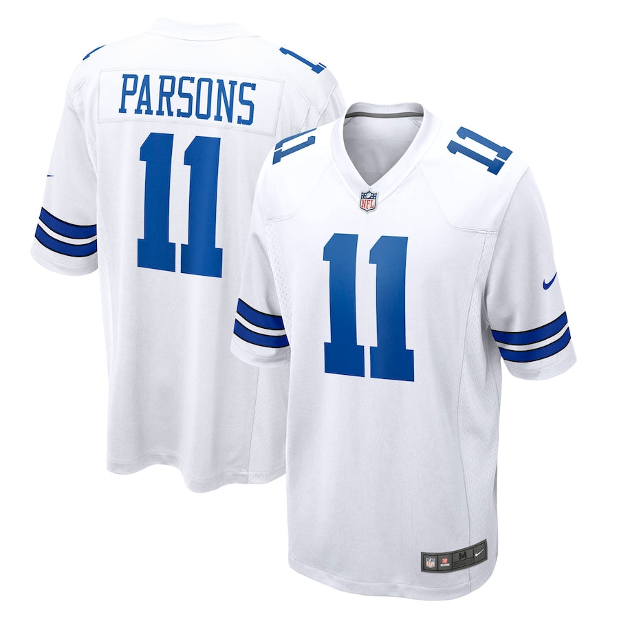 Men's Dallas Cowboys Micah Parsons Nike Navy 2021 NFL Draft First Round Pick Game Jersey