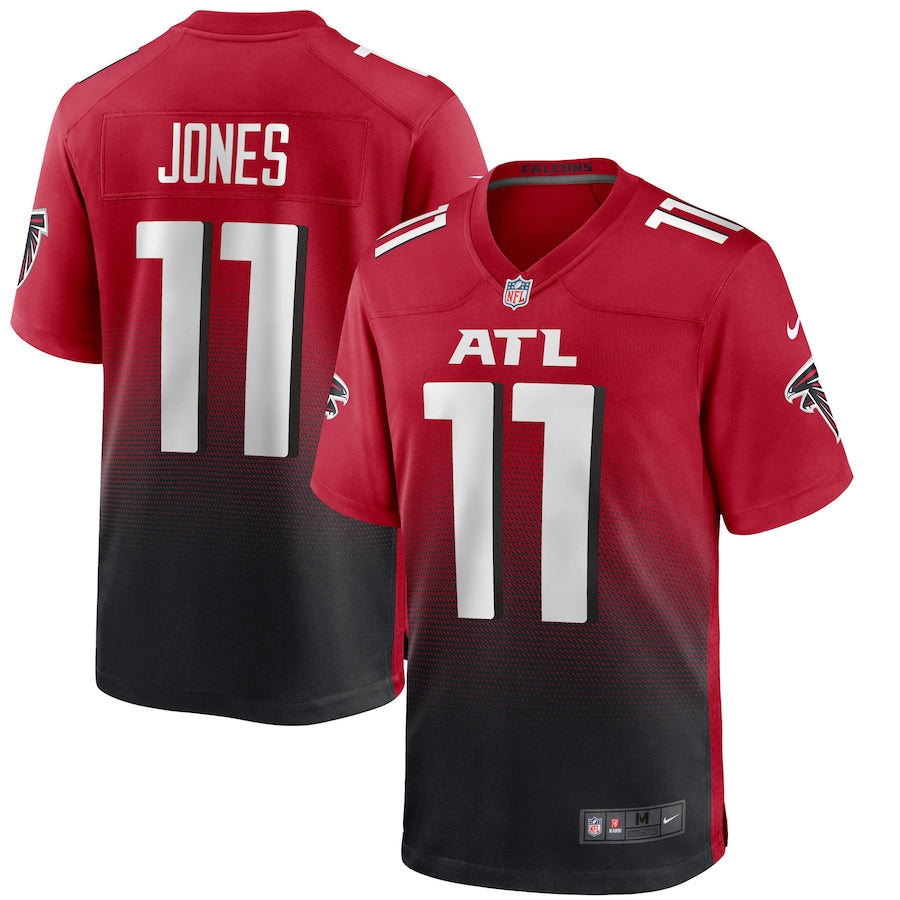 Men's Nike Julio Jones Red Atlanta Falcons 2nd Alternate Game Jersey