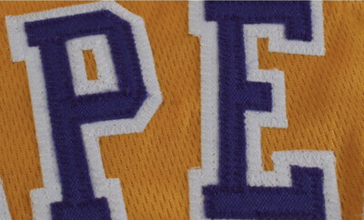 Authentic Michael Cooper Signed Los Angeles Lakers Jersey Inscribed L.A. Lakers PSA COA