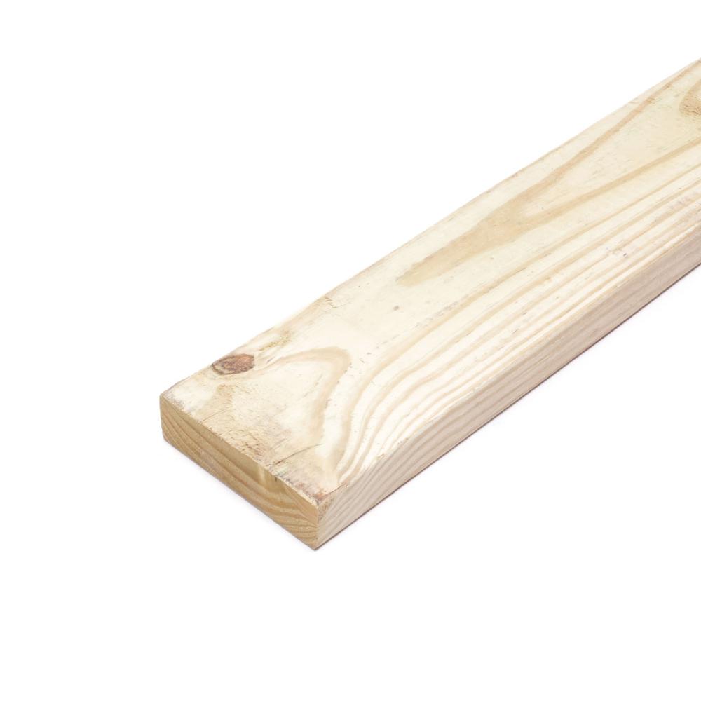 2 in. x 6 in. #2 Prime Ground Contact Pressure-Treated Lumber