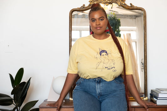YOU ARE THE PARTY YELLOW T-SHIRT